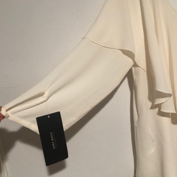 ZARA OFF WHITE BLOUSE - Picture 3 of 3